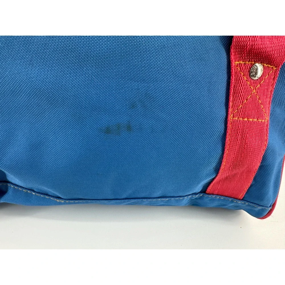 Chenson Thomas & Friends Kids Duffle Bag Blue Red Yellow Train Graphic Canvas